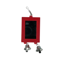 Euro Joe Bird Mirror With Bell -Euro Joe STORE 260935