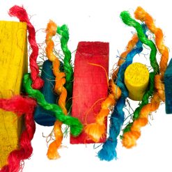 Euro Joe Birrdeeez Parakeet Toy Wood Straight 26cm