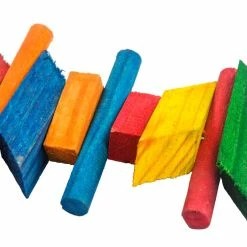 Euro Joe Birrdeeez Parakeet Toy Wood Zig Zag