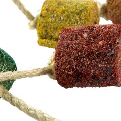 Euro Joe Birrdeeez Coral Ball & Sisal Cluster Parrot Toy