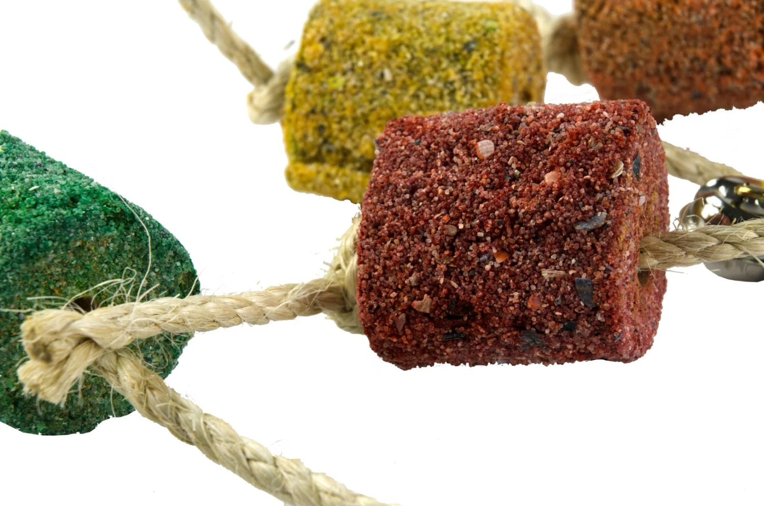 Euro Joe Birrdeeez Coral Ball & Sisal Cluster Parrot Toy 1 Euro Joe Birrdeeez Coral Ball & Sisal Cluster Parrot Toy