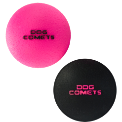 Euro Joe Dog Comets Ball Stardust Zwart/Roze M 2 Euro Joe Dog Comets Ball Stardust Zwart/Roze M -Euro Joe STORE 262502