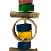 Euro Joe Birrdeeez Jungle Rings Parrot Toy