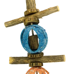 Euro Joe Birrdeeez Double Circus Ball & Sekelbos Toy