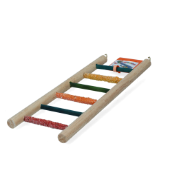Euro Joe Birrdeeez Cockatiel Ladder 6 Step All Wood -Euro Joe STORE 269881