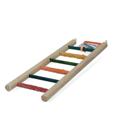 Euro Joe Birrdeeez Cockatiel Ladder 6 Step All Wood -Euro Joe STORE 269881