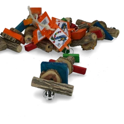 Euro Joe Birrdeeez Medium Variety 6-Pack Bird Toy