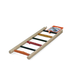 Euro Joe Birrdeeez Budgie Ladder 6 Step All Wood