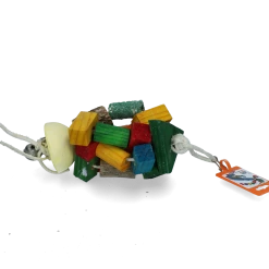 Euro Joe Birrdeeez Strangled Bell Parrot Toy 400mm