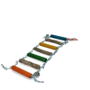 Euro Joe Birrdeeez Parrot Bridge Ladder Wood & Chain