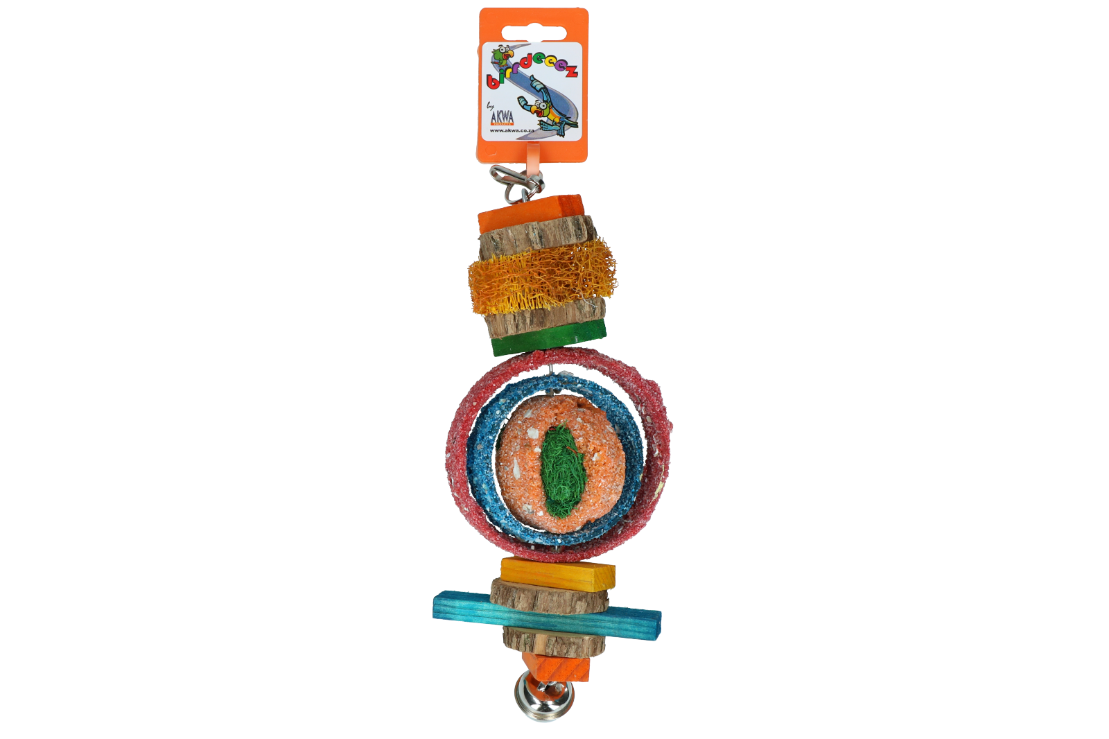 Birrdeeez Papegaai speelgoed rondhout/zaad Big Euro Joe Birrdeeez Papegaai Speelgoed Rondhout/zaad Big -Euro Joe STORE 269916