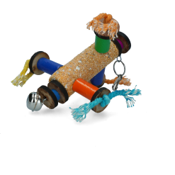 Euro Joe Birrdeeez Calci Grit Gym Bird Toy