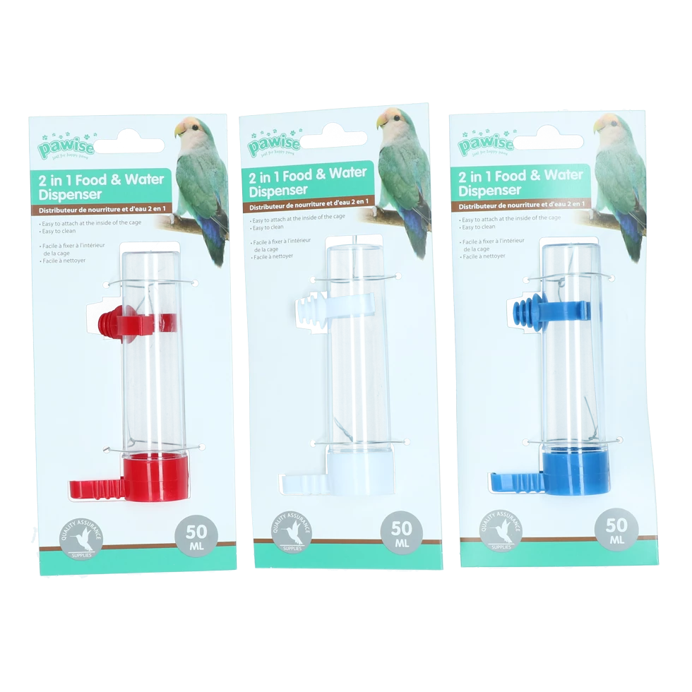 Euro Joe Pawise Fountain And Feeder, 50 Ml/11 Cm 1 Euro Joe Pawise Fountain And Feeder, 50 Ml/11 Cm