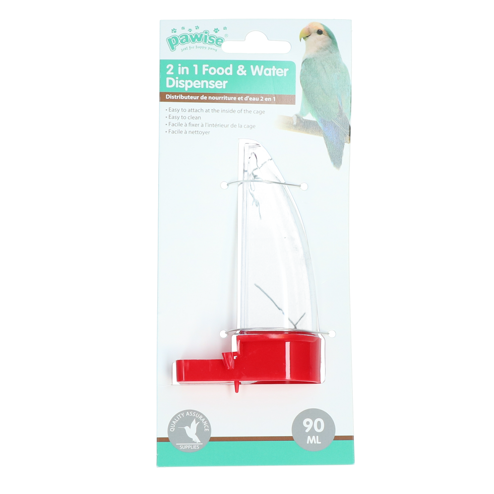 Pawise Bird feeder,90 ml/12 cm Euro Joe Pawise Bird Feeder,90 Ml/12 Cm -Euro Joe STORE 272414
