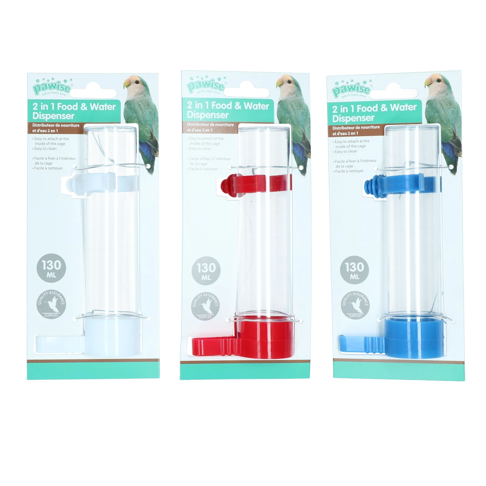 Euro Joe Pawise Fountain And Feeder, 130 Ml/16 Cm 1 Euro Joe Pawise Fountain And Feeder, 130 Ml/16 Cm