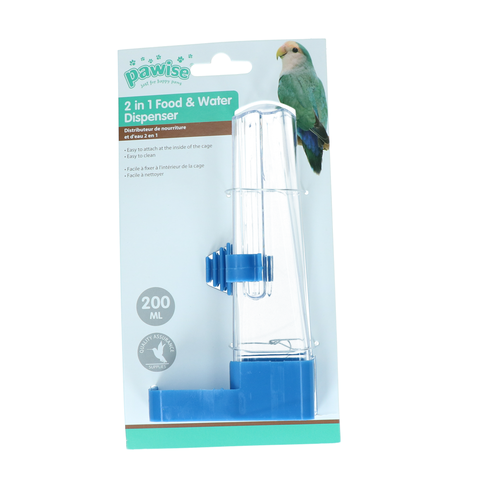 Pawise Fountain and Feeder, 200 ml/16 cm Euro Joe Pawise Fountain And Feeder, 200 Ml/16 Cm -Euro Joe STORE 272762