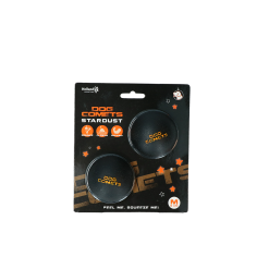 Euro Joe Dog Comets Ball Stardust Zwart Oranje M 2-pack