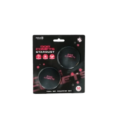 Euro Joe Dog Comets Ball Stardust Zwart Roze M 2-pack -Euro Joe STORE 272862