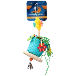 Euro Joe Feather World Flower Pot