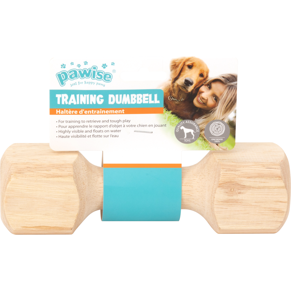 Pawise Wooden retrieving dumbbell m-20 Euro Joe Pawise Wooden Retrieving Dumbbell M-20 -Euro Joe STORE 276239