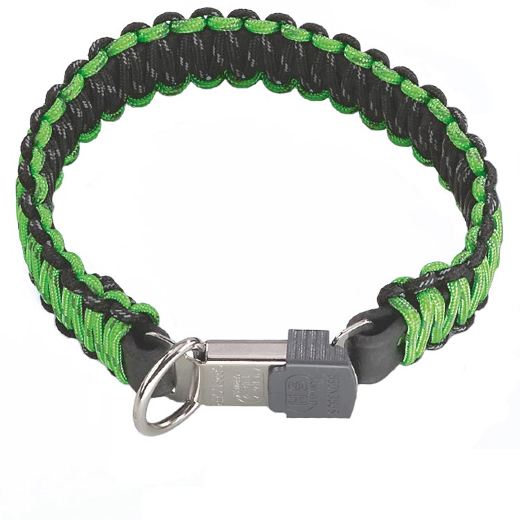 Collar "Paracord" green Euro Joe Collar "Paracord" Green -Euro Joe STORE 59343 00 1