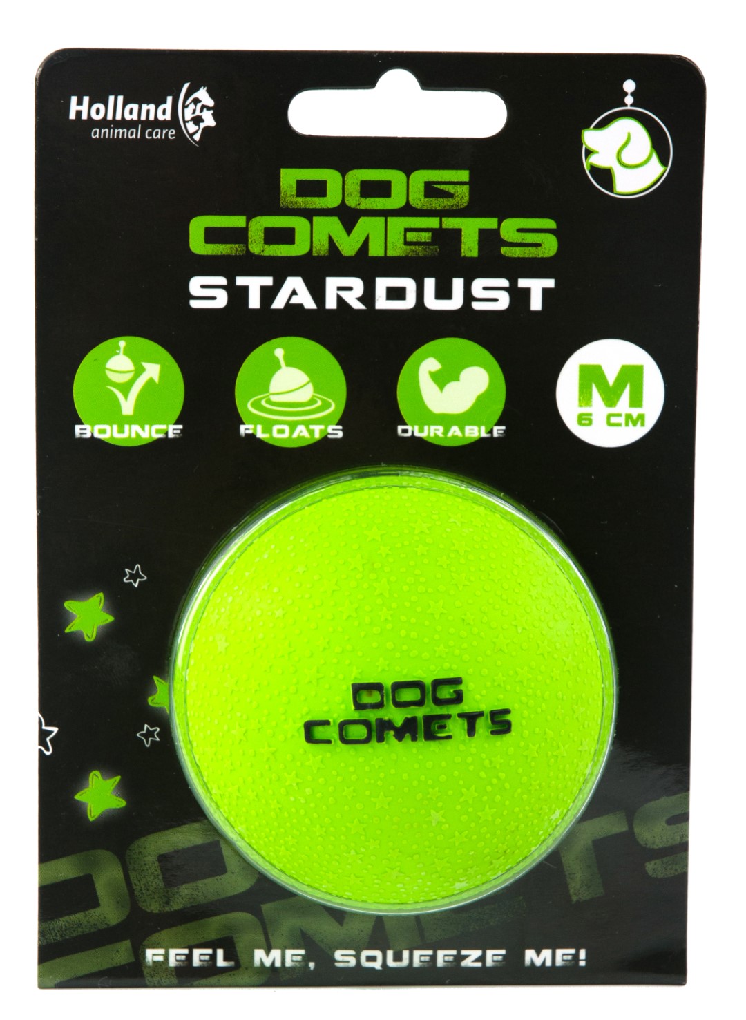 Dog Comets Ball Stardust Groen M Euro Joe Dog Comets Ball Stardust Groen M -Euro Joe STORE 87054 1