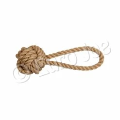 Euro Joe AB Rope Ball With Loop Natural-65-75g 17cm
