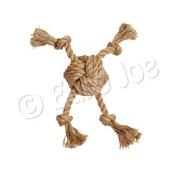 Euro Joe AB Rope Ball With 4 Knots Natural-85-95g 19cm
