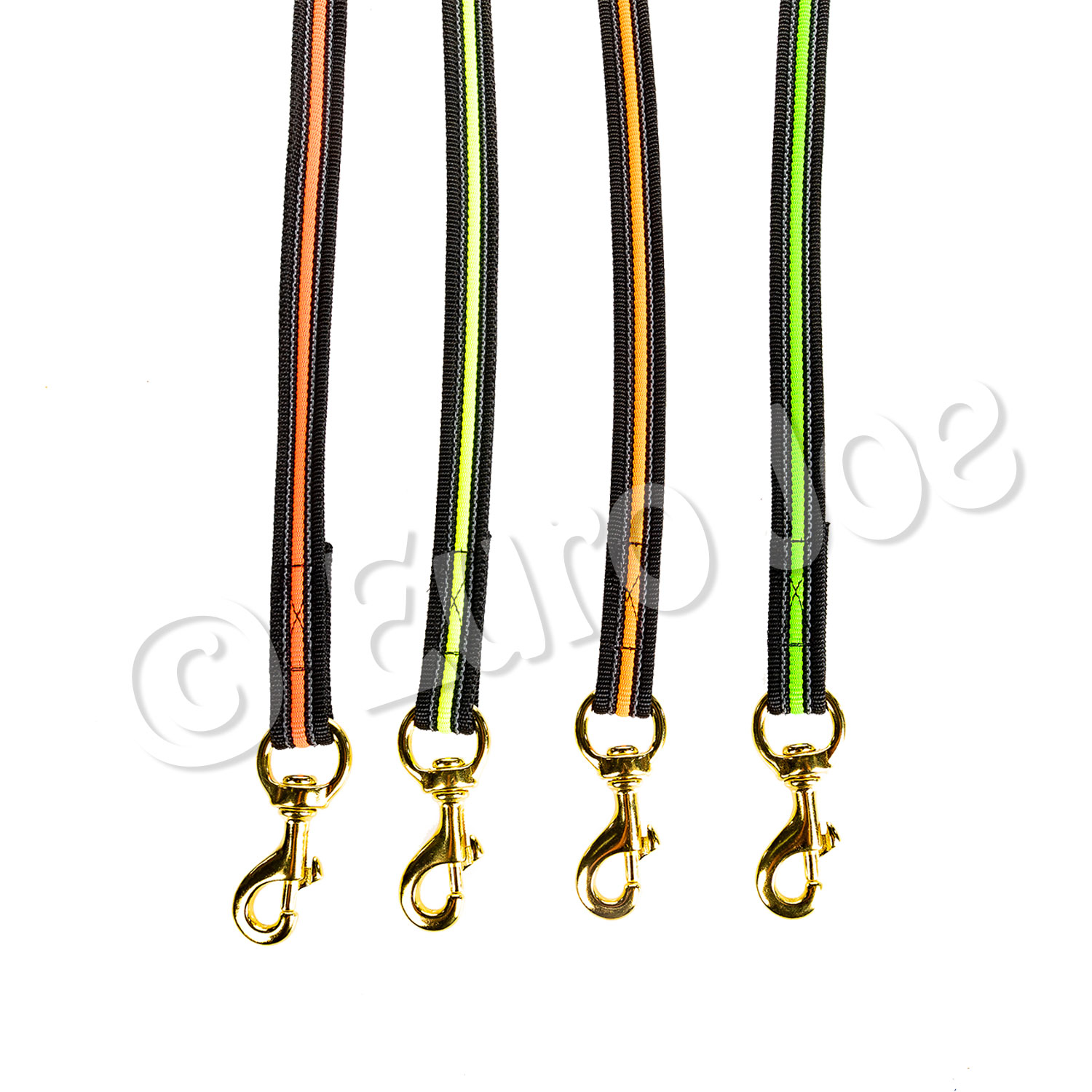 Black-Neon leash without handle Euro Joe Black-Neon Leash Without Handle -Euro Joe STORE Black neon 16