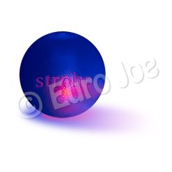 Euro Joe PD ORBEE-TUFF Strobe Ball Blue- Ø7,5cm -Euro Joe STORE PD68804M Orbee Strobe Blue 2