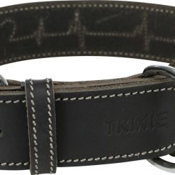 Euro Joe Rustic Fatleather Collar Heartbeat