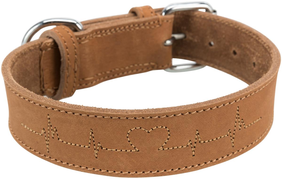 Rustic fatleather collar Heartbeat Euro Joe Rustic Fatleather Collar Heartbeat -Euro Joe STORE PHO PRO CLIP 19015 19016 2