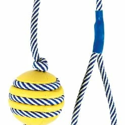 Euro Joe Bal Aan Fosforescerend Koord, Natuurrubber