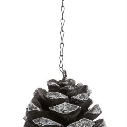 Euro Joe Voerdispenser Dennenappel, Polyesterhars/metaal