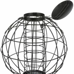 Euro Joe Mezenbollenhouder/beschermrooster, 4 Bol., Metaal