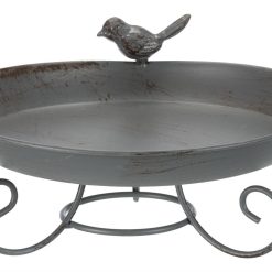 Euro Joe Bird Bath, Standing, Metal