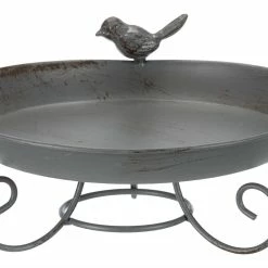 Euro Joe Bird Bath, Standing, Metal