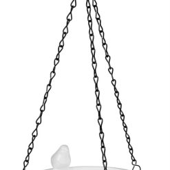 Euro Joe Bird Bath, Hanging, Ceramic
