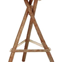 Euro Joe Bird Feeder With Stand, Bark Wood