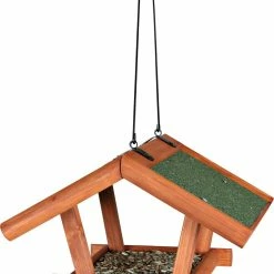 Euro Joe Natura Bird Feeder, Hanging, Pine Wood