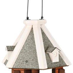 Euro Joe Natura Bird Feeder, Hanging, Pine Wood