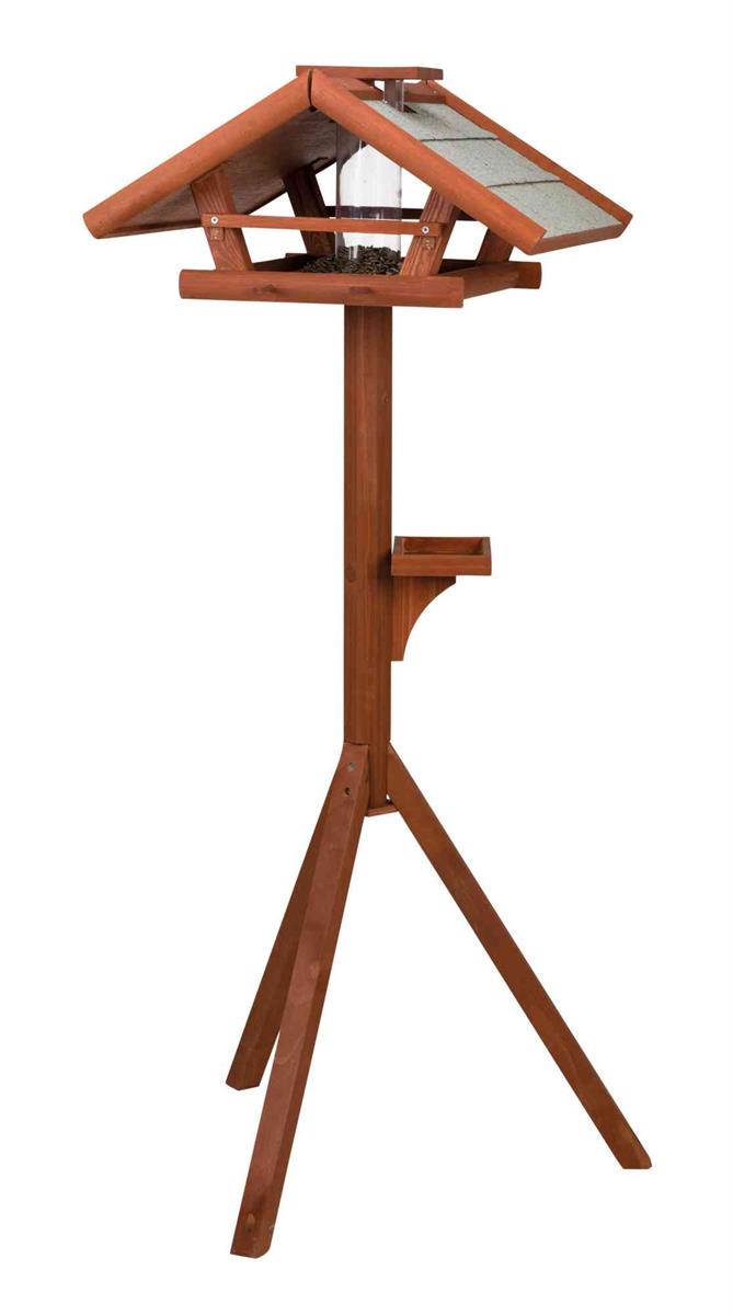 natura bird feeder with stand & silo, pine wood Euro Joe Natura Bird Feeder With Stand & Silo, Pine Wood -Euro Joe STORE PHO PRO CLIP 55809 1