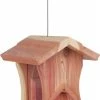 Euro Joe Natura Bird Feeder, Hanging, Cedar Wood