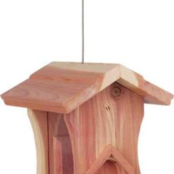 Euro Joe Natura Bird Feeder, Hanging, Cedar Wood