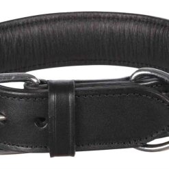 Euro Joe Active Collar, Leather Black
