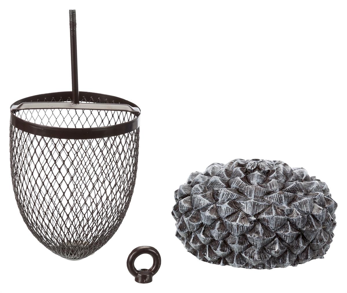 Acorn food dispenser, polyester resin/metal Euro Joe Acorn Food Dispenser, Polyester Resin/metal -Euro Joe STORE PHO PRO DET CLIP 55416 1