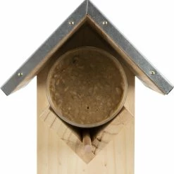 Euro Joe Pindakaashouder Met Voederbak, Grenenhout -Euro Joe STORE PHO PRO DET CLIP 55659 4