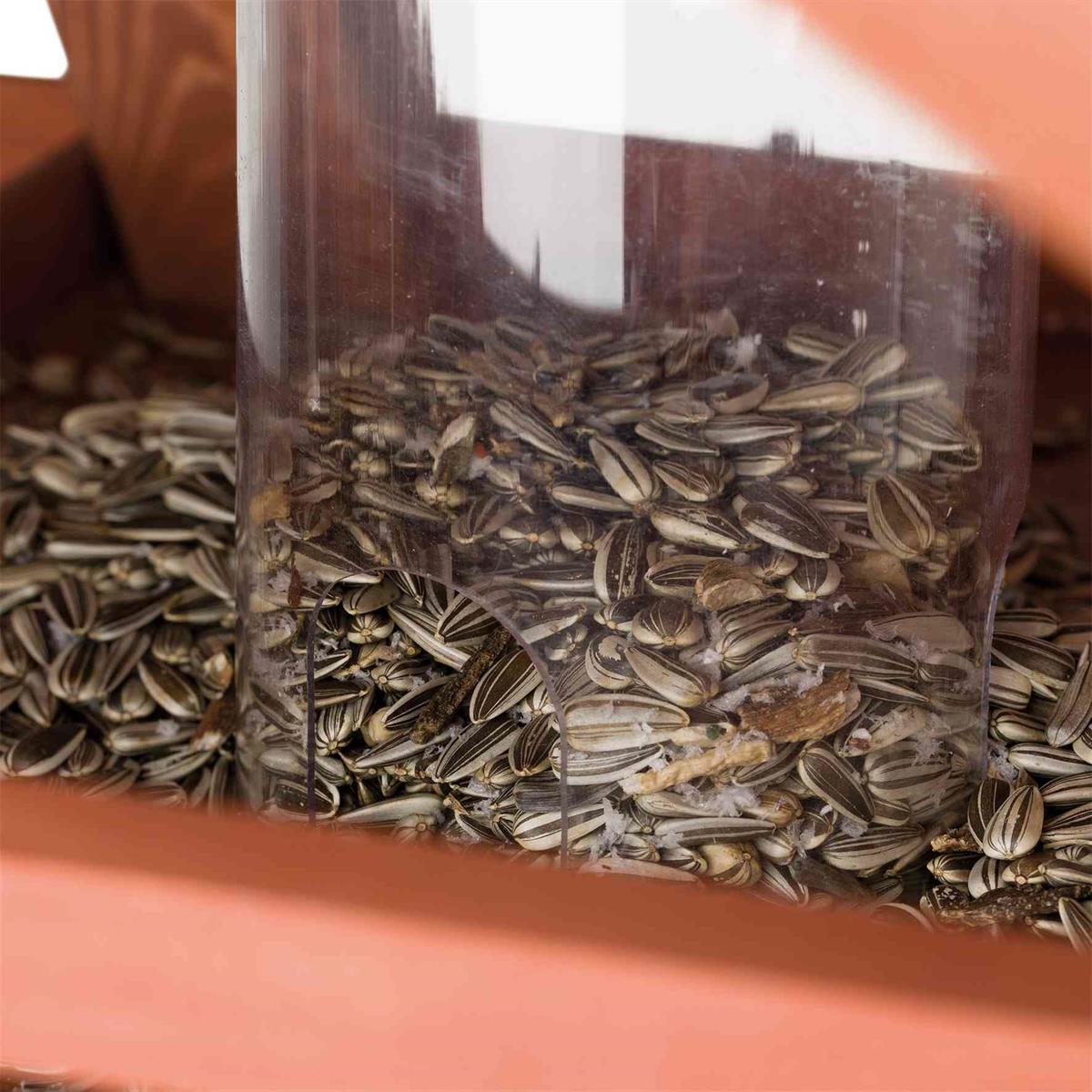 natura bird feeder with stand & silo, pine wood Euro Joe Natura Bird Feeder With Stand & Silo, Pine Wood -Euro Joe STORE PHO PRO DET CLIP 55809 3