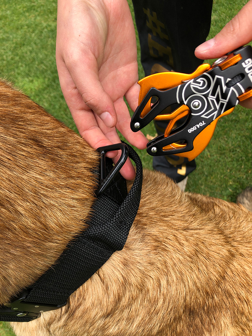 Euro Joe Tactical Line Biothane 1m with handle Euro Joe Tactical Line Biothane 1m With Handle -Euro Joe STORE tactical line02